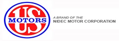 A logo of nidec motors